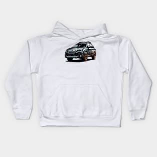 Subaru Outback Kids Hoodie